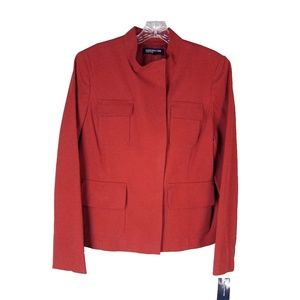New - Jones New York Cotton Twill Jacket Blazer 12